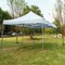 10x20 Outdoor Pop Up Tent White Canopy for Camping Events Backyard